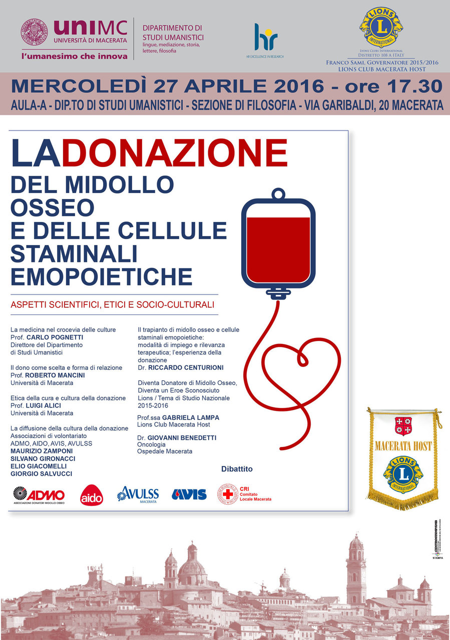 Locandina donazionemidollo